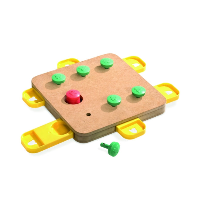 Karlie Doggy Brain Train Cube – Anspruchsvolles Intelligenzspielzeug für Hunde