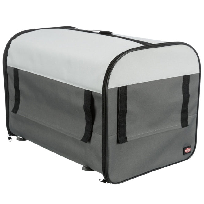Trixie Hundebox Basic – Faltbare Transportbox für Hunde | 50 x 50 x 60 cm