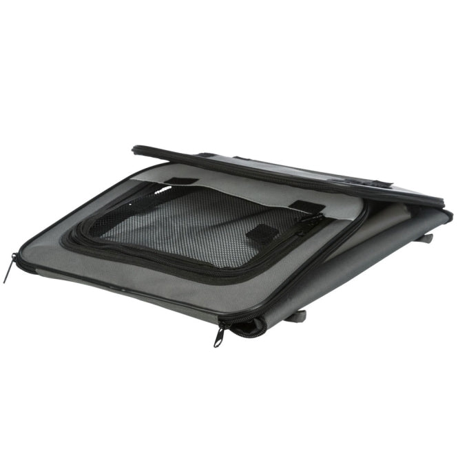 Trixie Hundebox Basic – Faltbare Transportbox für Hunde | 50 x 50 x 60 cm