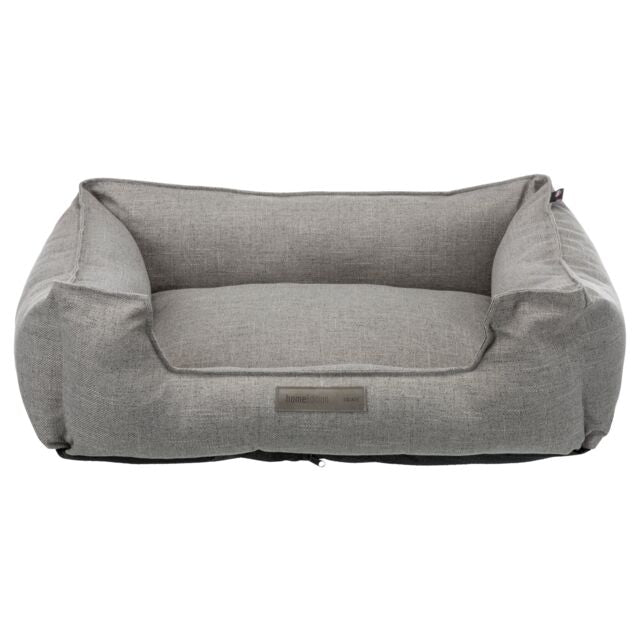 Trixie Bett Talis – Kuscheliges Hundebett in Grau | 4 Größen